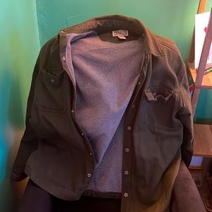 Heavy shirt jacket. Duluth Trading Co.